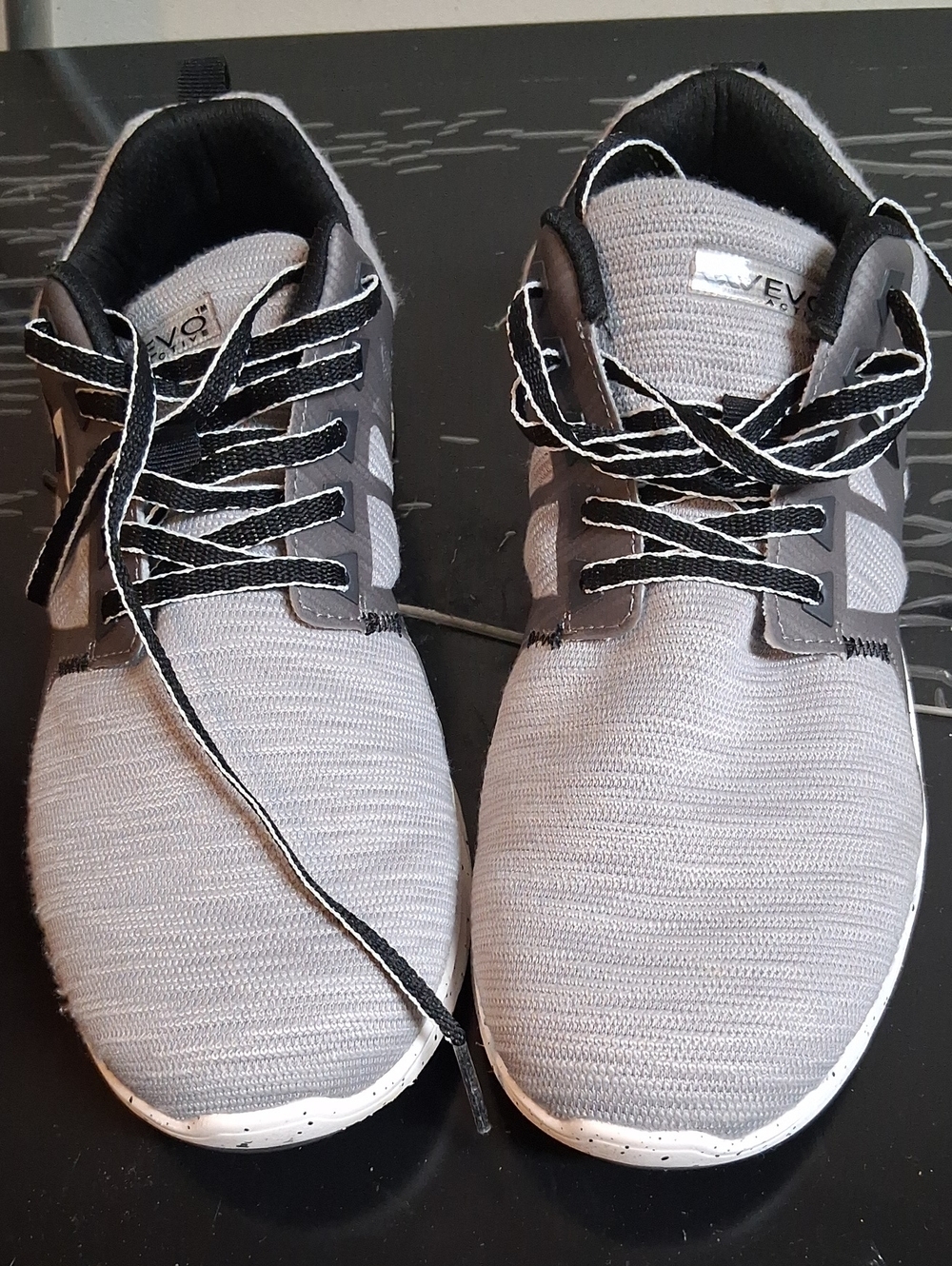 Women’s Athletic Knit Trainer - Gray/Black